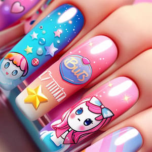 Girls Fun Nail Salon