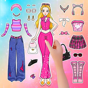 Paper Doll For Girls: Dress Up